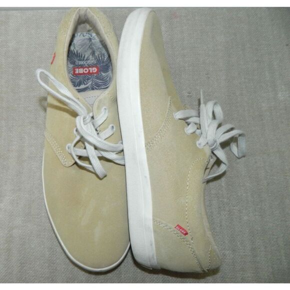 Globe Shoes Sneakers Mens Size 9 Beige Suede Willow Skateboard‎ Skate Lace Up main image 5